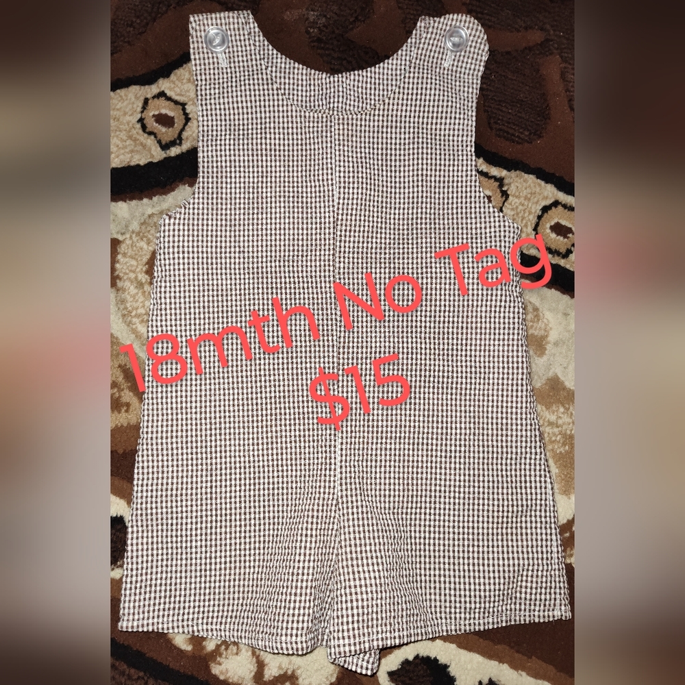 Boys Fall Jon Jon Shortall Gingham